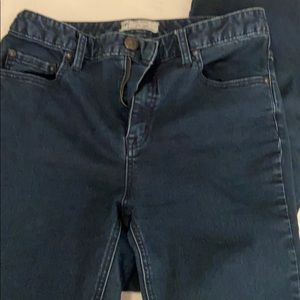 Free people high rise flare jeans size 28